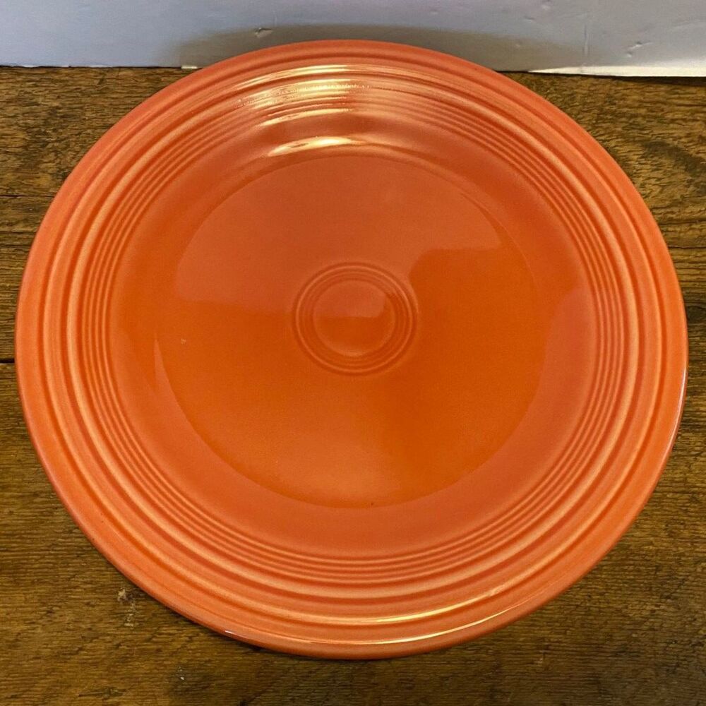 Fiestaware Persimmon Classic Rim 6 1/8” Bread and Butter Plate